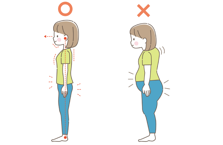 姿勢・歪みが原因で集中力低下や他の症状に？！